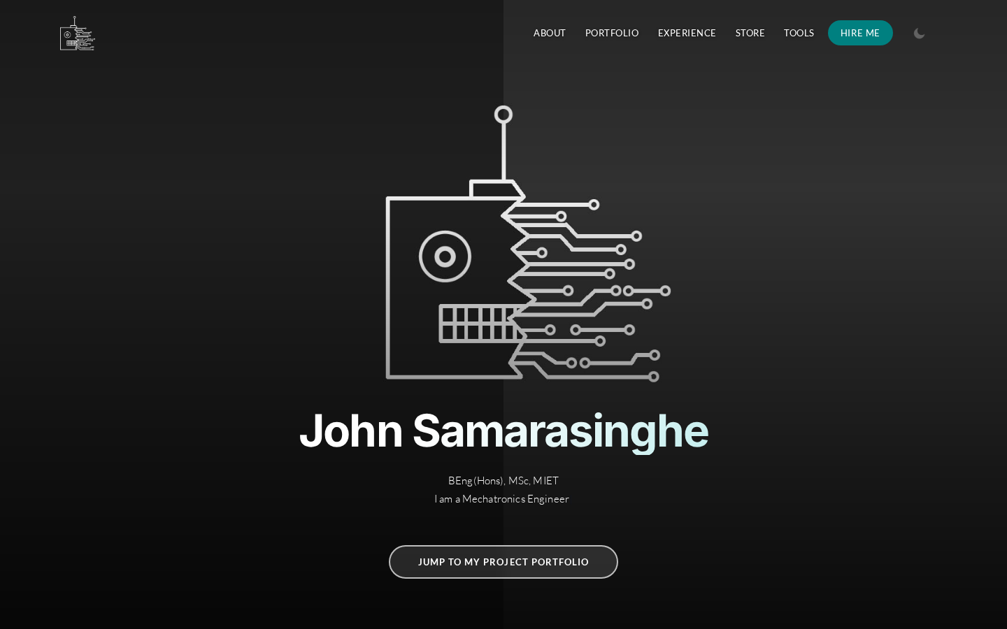 The new home page hero